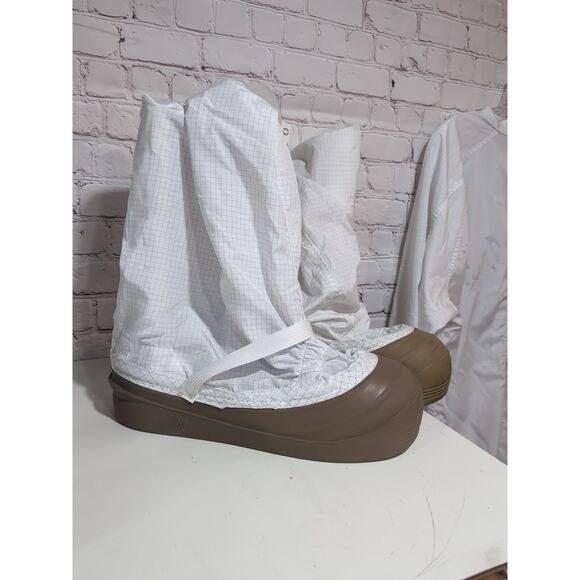 Vidaro Aerotech Alliance Food Lab Coveralls And Over boots Polyester Size Large - Picture 11 of 16